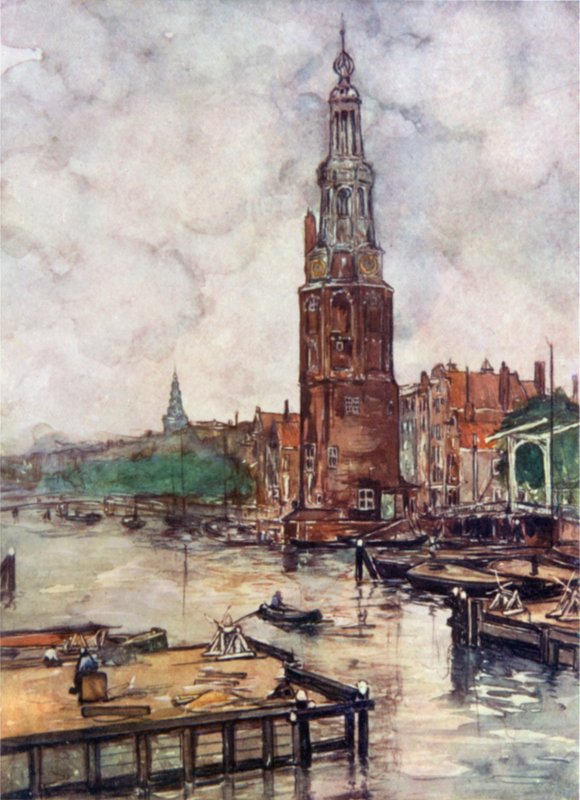 Montelbaanstoren, Amsterdam od Nico Jungman