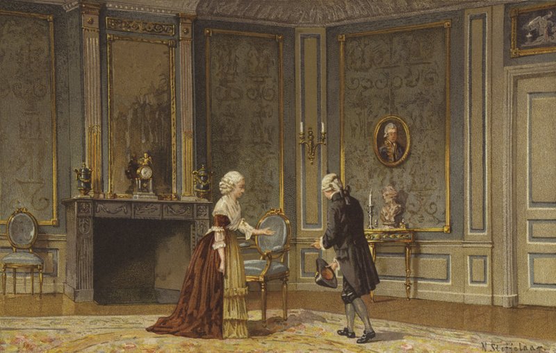 Nizozemský interiér, c1792 od Nico Steffelaar