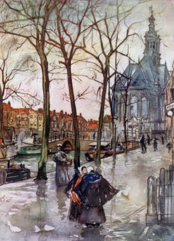 Turfmarket Canal, Haag od Nico Jungman