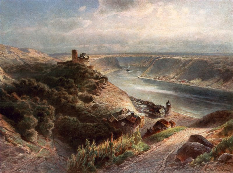 Burg Katz od Nicolai Astudin