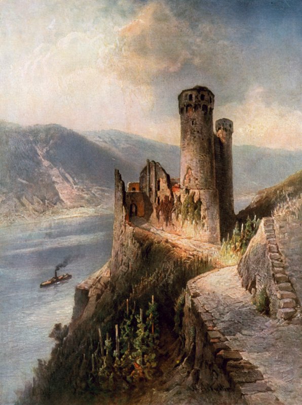 Ruiny Ehrenfelsu od Nicolai Astudin