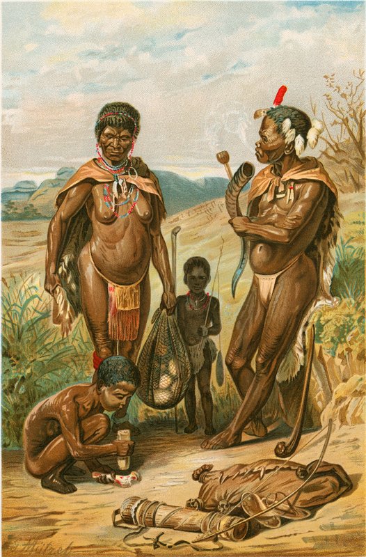 Bushmanova rodina od North American