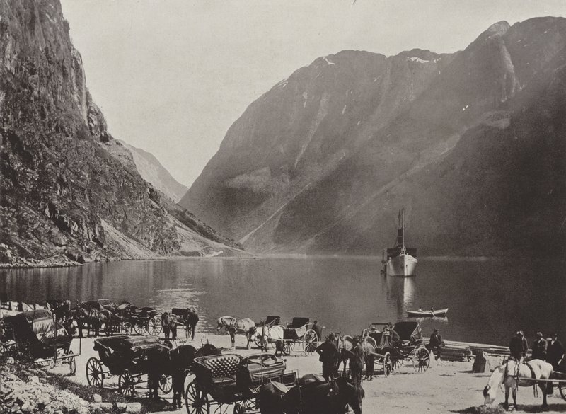 Gudvangen, Naerofjorden od Norwegian Photographer