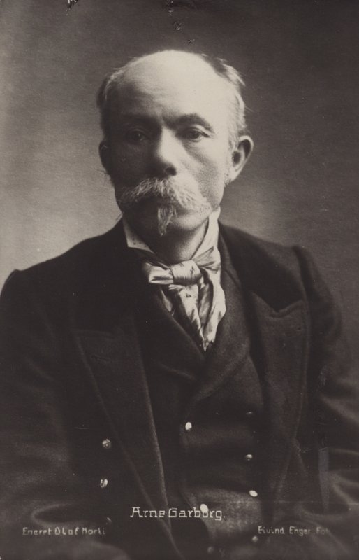 Portrét Arne Garborga od Norwegian Photographer