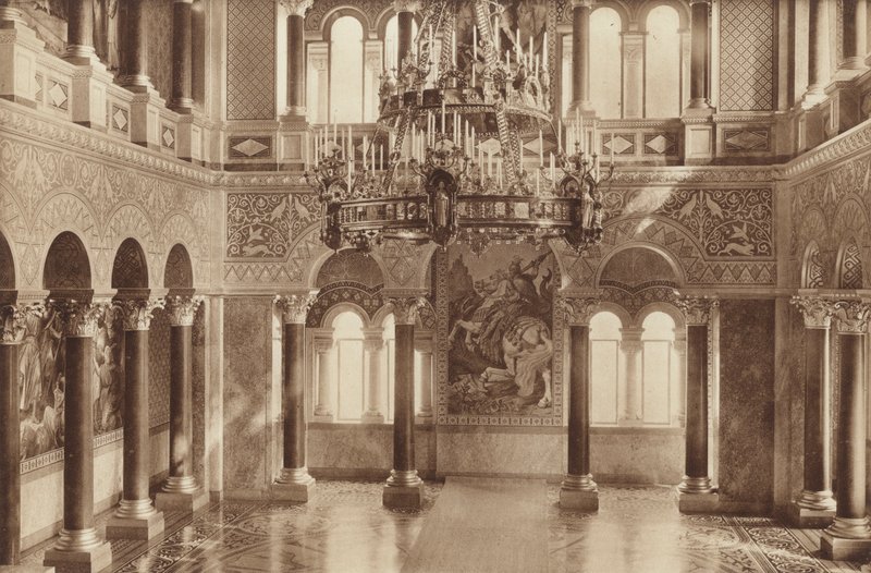 Zámek bavorských králů Neuschwanstein, Thronhall od Otto Ballerstedt