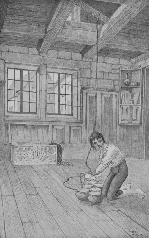 Cartouche and the Honey (litho) od Patten Wilson