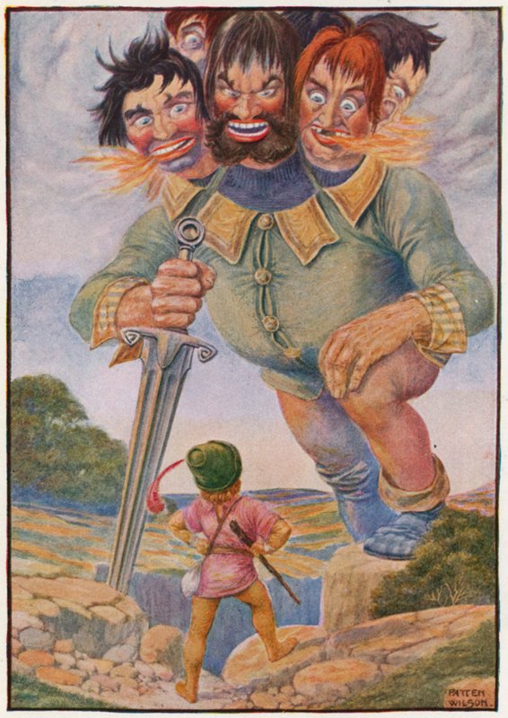 "Budu s tebou bojovat," řekl Billy (barva litho) od Patten Wilson