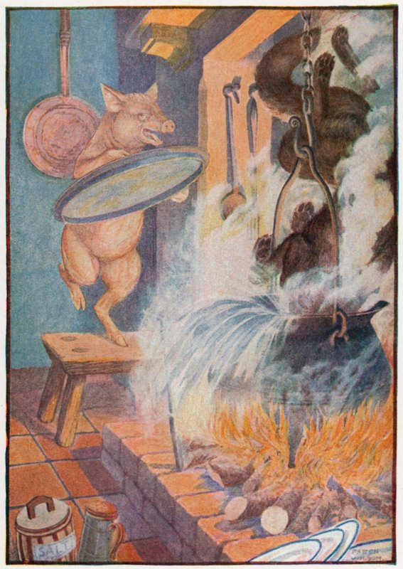 Spadl vlk (barva litho) od Patten Wilson
