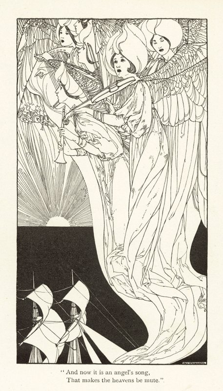 Rime of the Ancient Mariner (rytina) od Patten Wilson