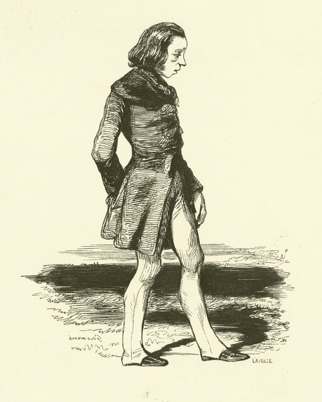 Básník od Paul after Gavarni