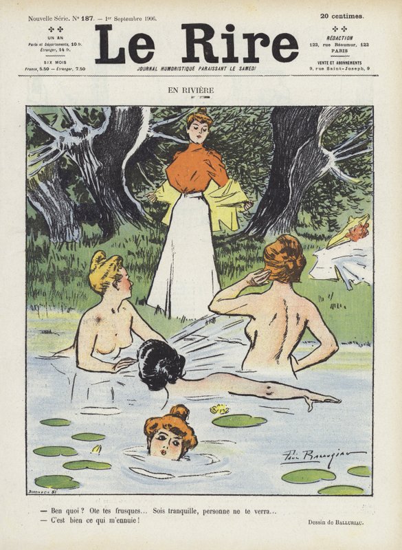 Ilustrace pro Le Rire od Paul Balluriau