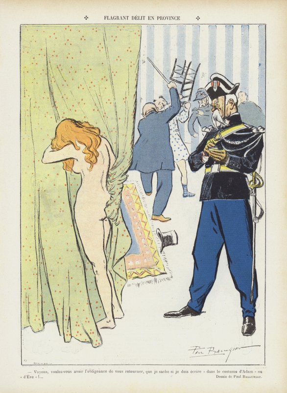 Ilustrace pro Le Rire od Paul Balluriau