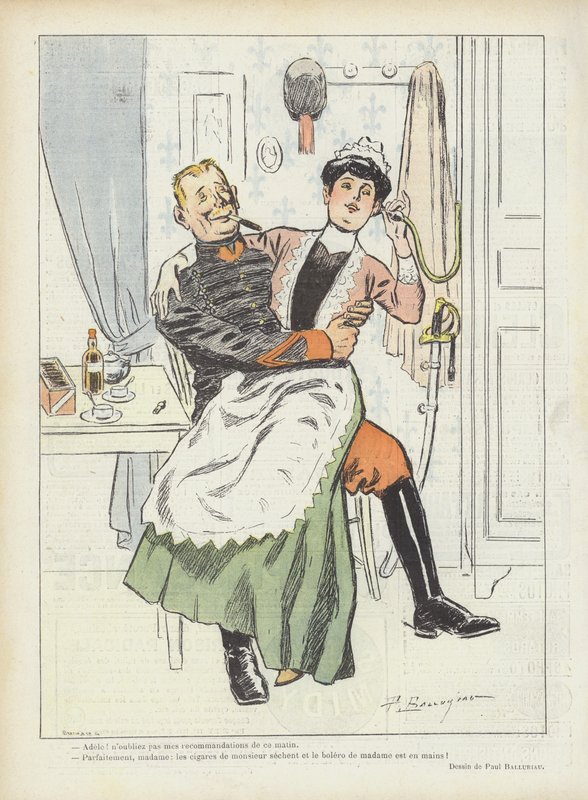 Ilustrace pro Le Rire od Paul Balluriau