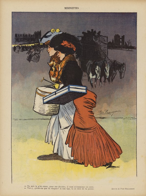 Ilustrace pro Le Rire od Paul Balluriau