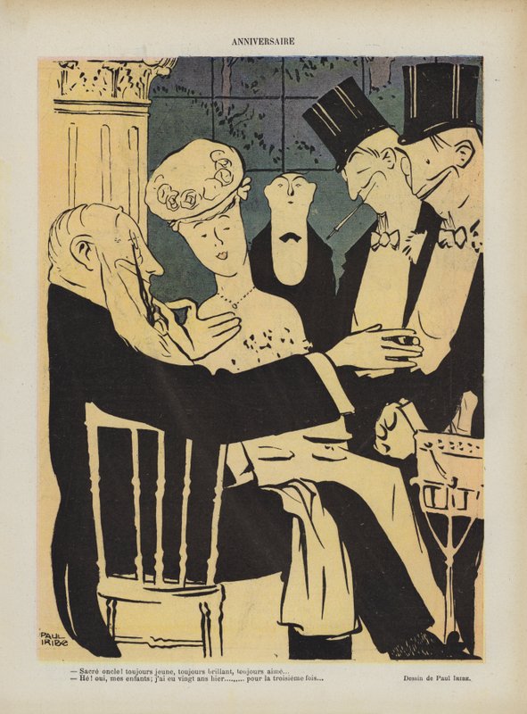 Ilustrace pro Le Rire od Paul Iribe