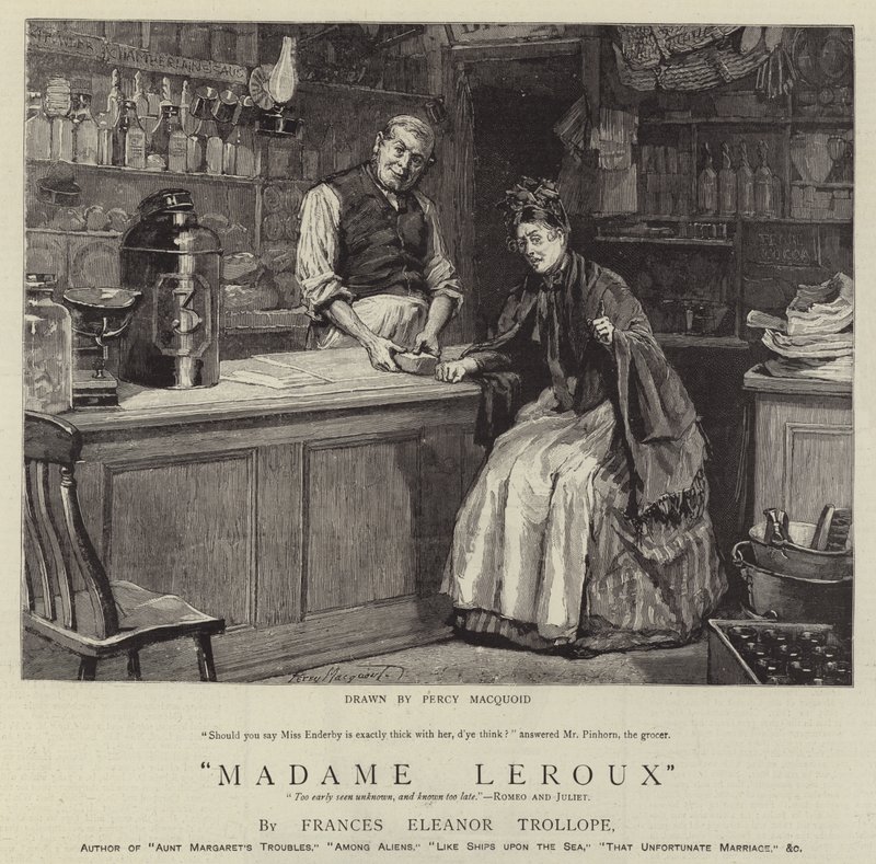 paní Lerouxová od Percy Macquoid