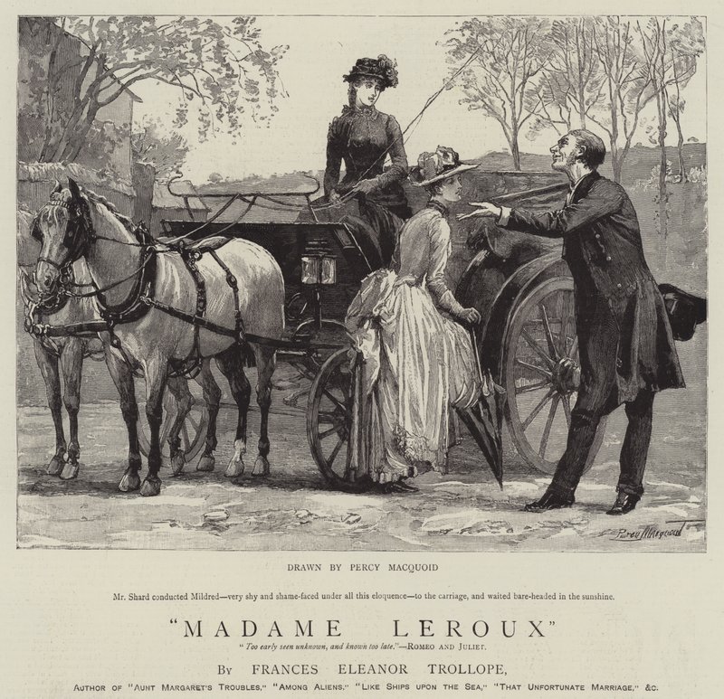 paní Lerouxová od Percy Macquoid