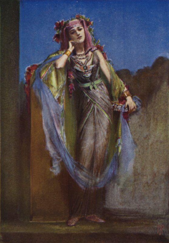 Egyptská tanečnice od Percy Anderson