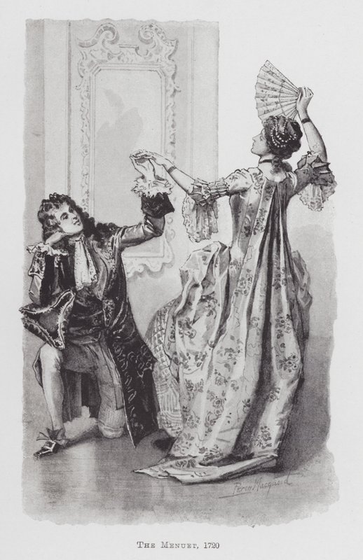 Tanec: Menuet od Percy Macquoid