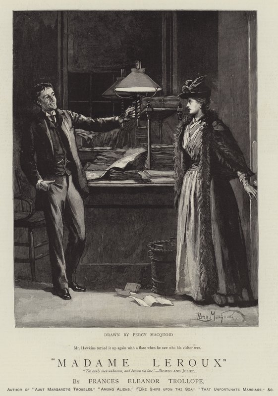 Paní Leroux od Percy Macquoid