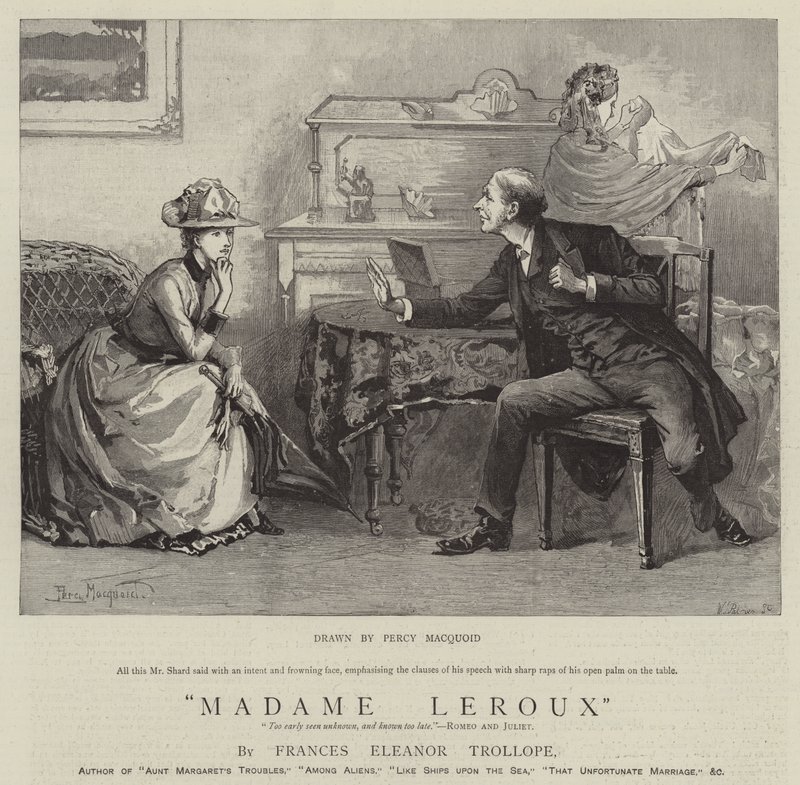 paní Lerouxová od Percy Macquoid