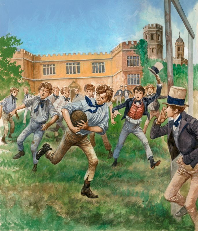 Kluci hrají rugby od Peter Jackson