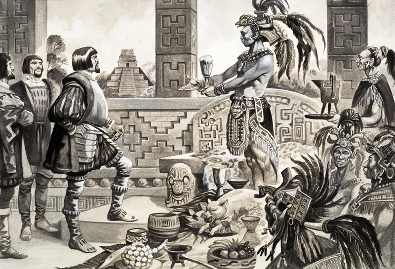 Hernando Cortes v Mexiku od Peter Jackson