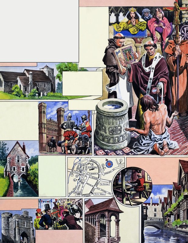 Dover Road: Canterbury od Peter Jackson