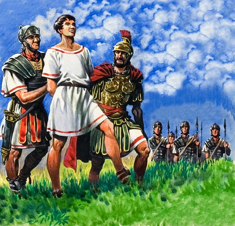 Mladý Brit zatčen římskými vojáky od Peter Jackson