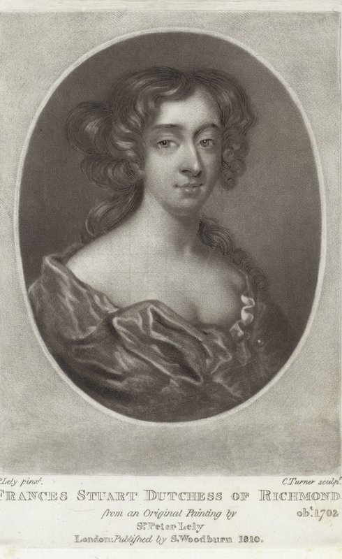 Frances Stuart od Peter Lely