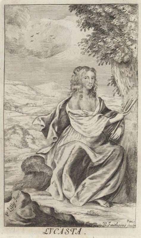 Portrét Lucasty (Lucy Sacheverell) od Peter Lely