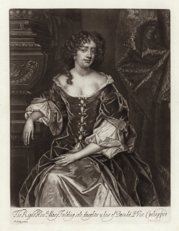 Portrét Mary Feilding od Peter Lely