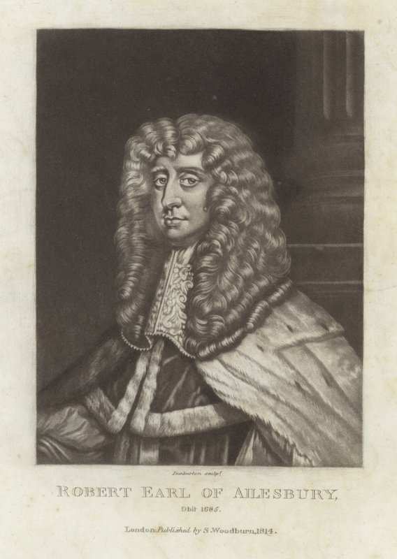 Robert hrabě z Ailesbury od Peter Lely