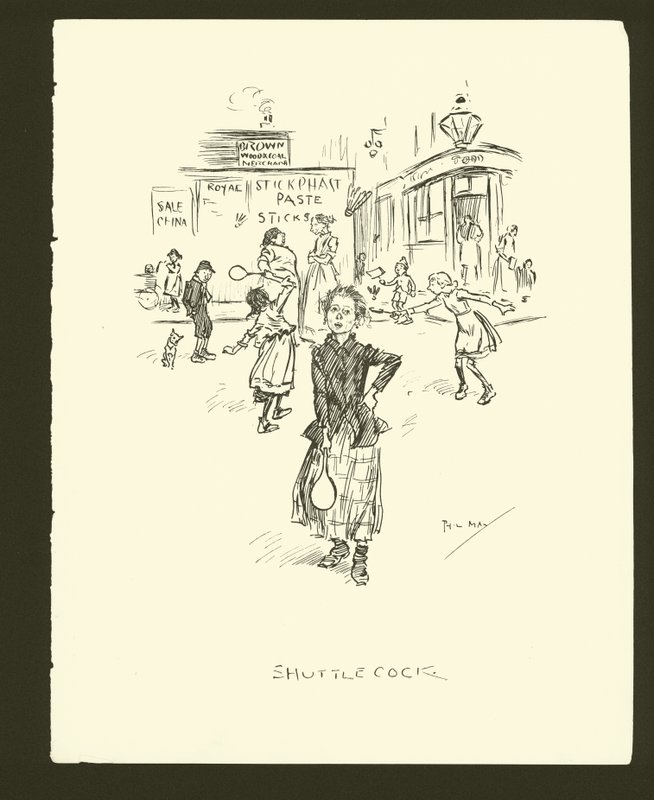 Ilustrace pro Phil Mays Gutter-Snipes od Phil May