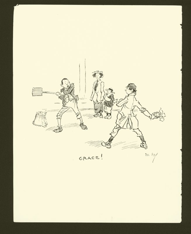 Ilustrace pro Phila Mayse Gutter-Snipese od Phil May