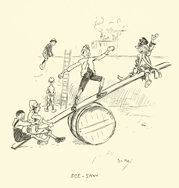 Ilustrace pro Phila Mayse Gutter-Snipese od Phil May