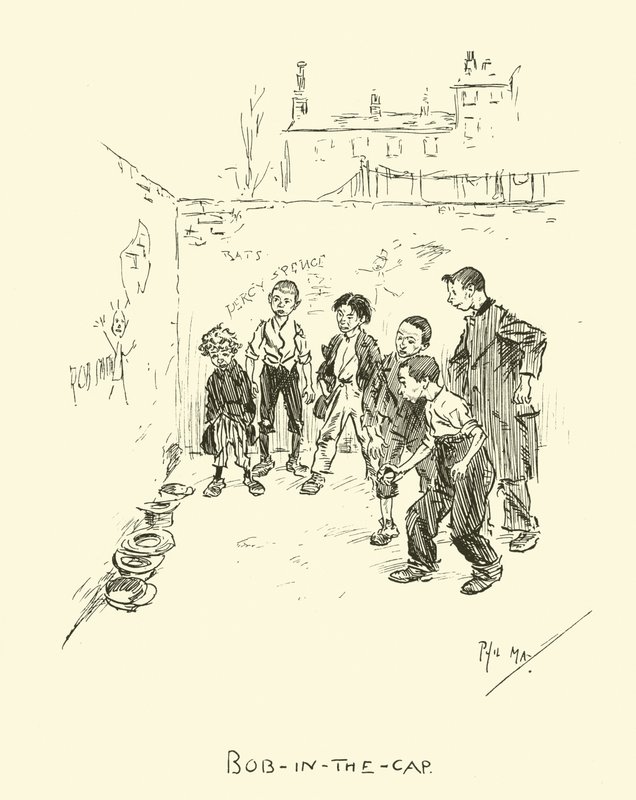 Ilustrace pro Phil Mays Gutter-Snipes od Phil May