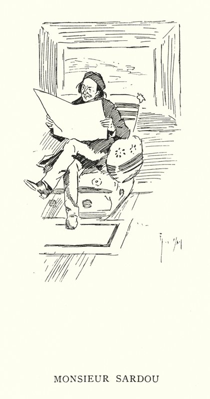 pan Sardou (litho) od Phil May
