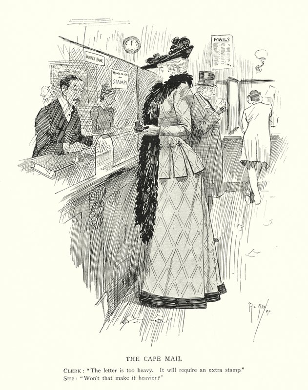 Cape Mail (litho) od Phil May