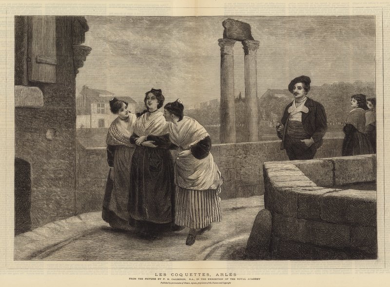 Les Coquettes, Arles od Philip Hermogenes Calderon