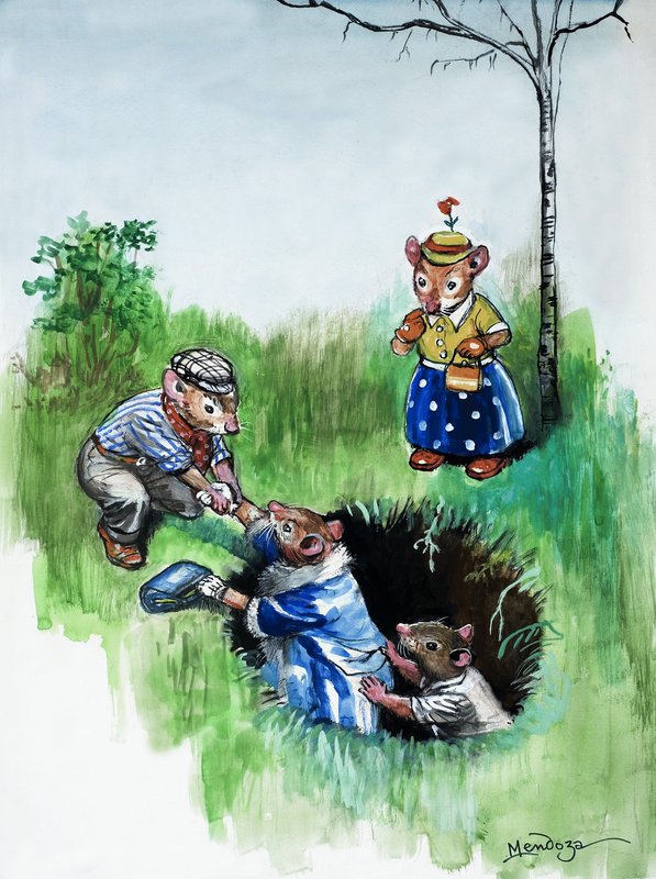 Myš z města a myš z venkova od Philip Mendoza