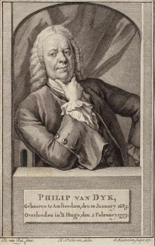 Portrét Philipa van Dycka od Philip van Dyck