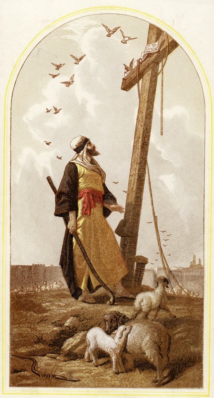 Jeruzalémský pastýř (chromolitho) od Phillip Richard Morris