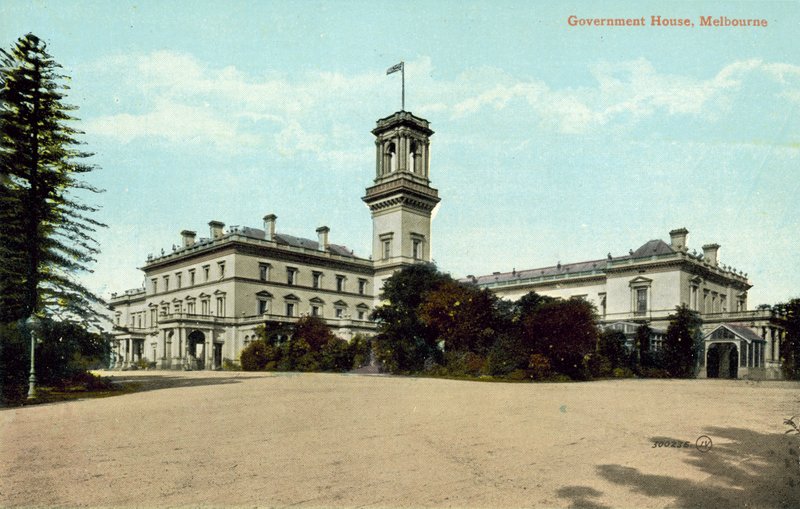 Government House, Melbourne (barevné foto) od Photographer Australian