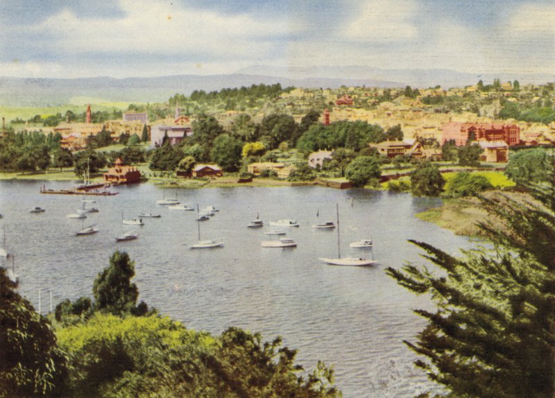 Tasmánie: s výhledem na Launceston (barevná fotografie) od Photographer Australian