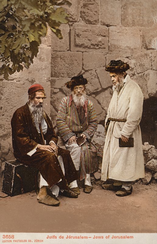 Židé z Jeruzaléma (foto) od Photographer German