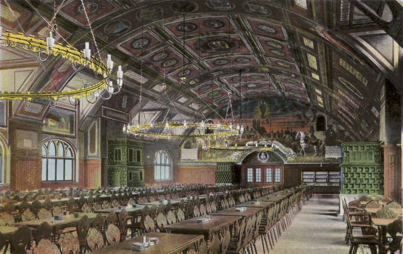 Mnichov/Mnichov: Königl Hofbräuhaus, Festsaal (foto) od Photographer German