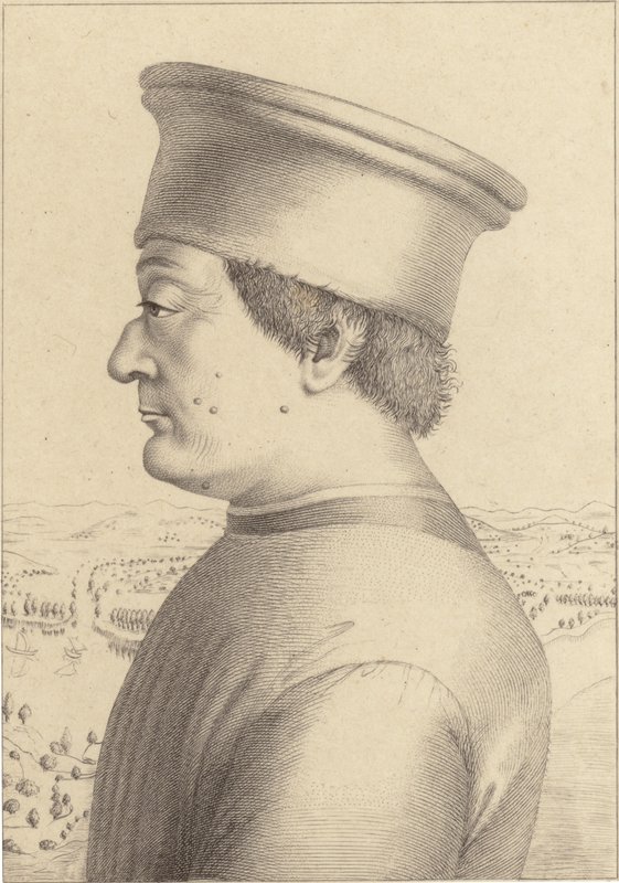 Federico da Montefeltro od Piero della Francesca