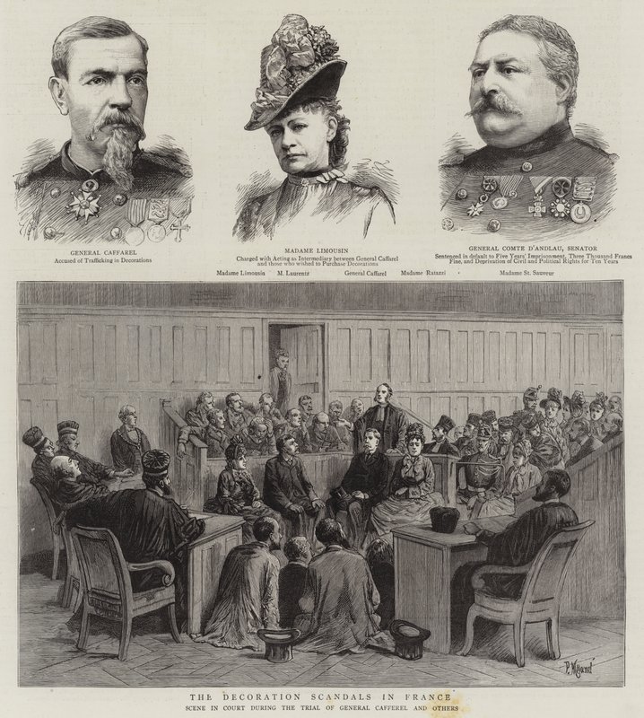 Dekorační skandály ve Francii od Pierre Mejanel