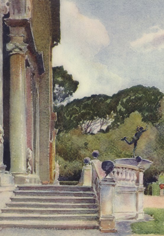 Villa Medici, Řím od Pierre Vignal